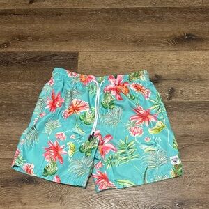 Spicy tuna swim trunks medium
